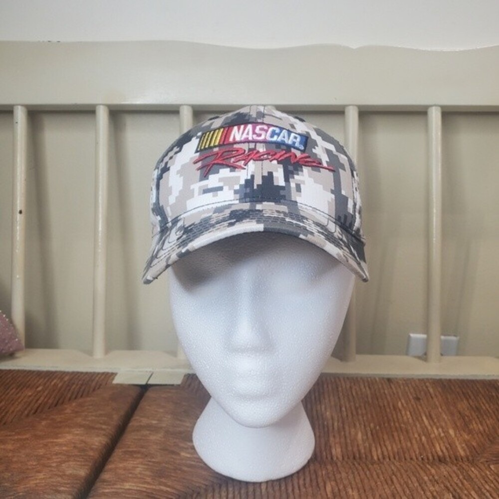 Nascar racing digital camo print adjustable strap